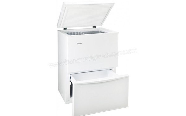 HAIER LW-110R - Vue 3/4 gauche portes ouvertes