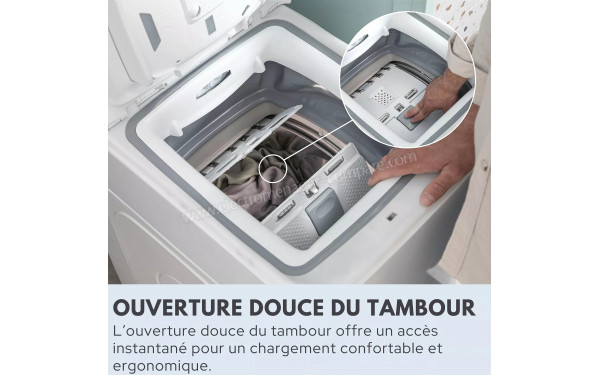 HAIER THASN286TM5P-S - Ouverture douce du tambour