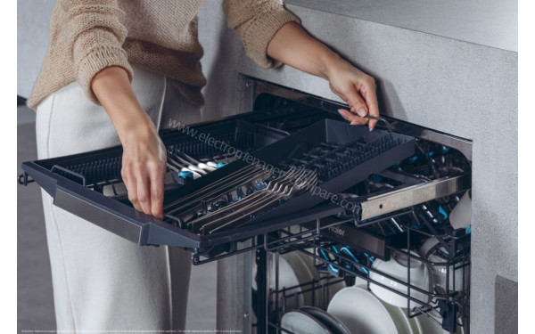 HAIER XF 4A4M4PA - Vue du tiroir sup&eacute;rieur