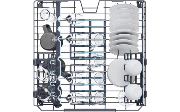 HAIER XF 4A4M4PA - Vue du panier sup&eacute;rieur