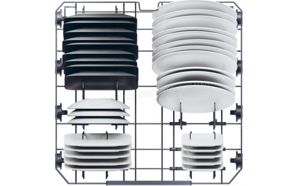 HAIER XF 4A4M4PA - Vue du panier inf&eacute;rieur