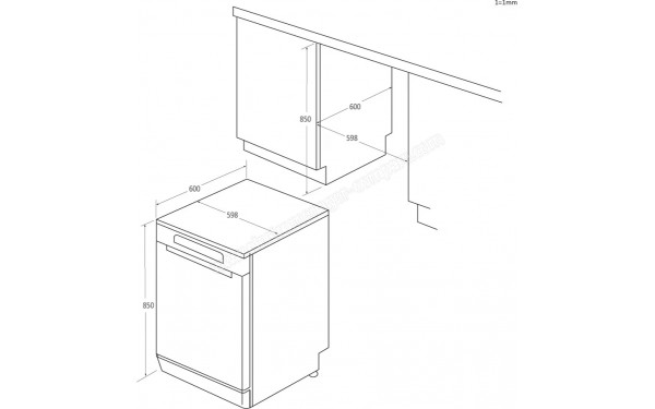 HAIER XF 4A4M4PB - Dimensions