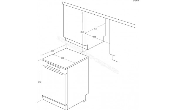 HAIER XF 6B2M3PX - Dimensions