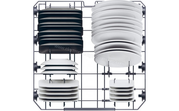 HAIER XS 4A4M4PB - Vue du panier inf&eacute;rieur