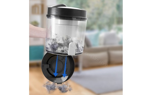 HARPER SKOOP Black Silver - Vidange du r&eacute;servoir (cr&eacute;dit : Darty)