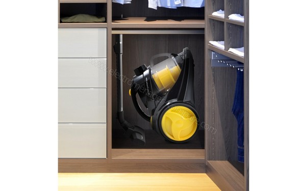 HARPER SKOOP Black Yellow - Position de rangement (cr&eacute;dit : Darty)