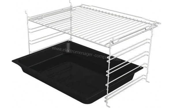 HISENSE BI64211EPX - Vue de la grille, du l&egrave;chefrite et des rails