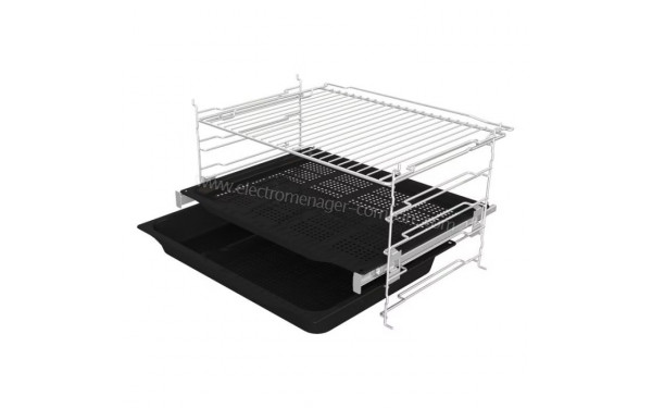 HISENSE BSA65226PBX - Vue de la grille, des l&egrave;chefrites et des rails