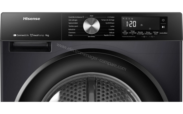 HISENSE DH3S902BB3 - Panneau de commandes