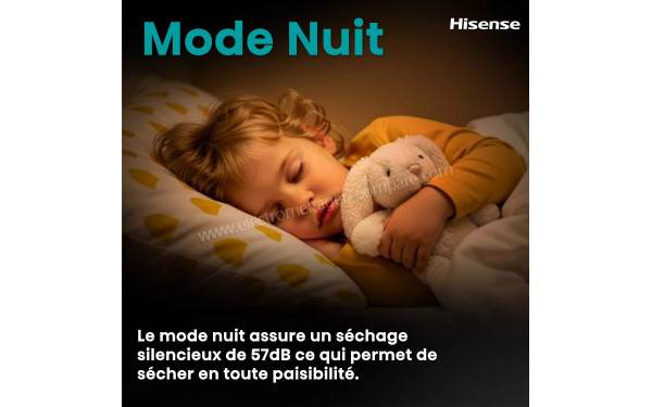 HISENSE DH3S902BWCC - Mode Nuit