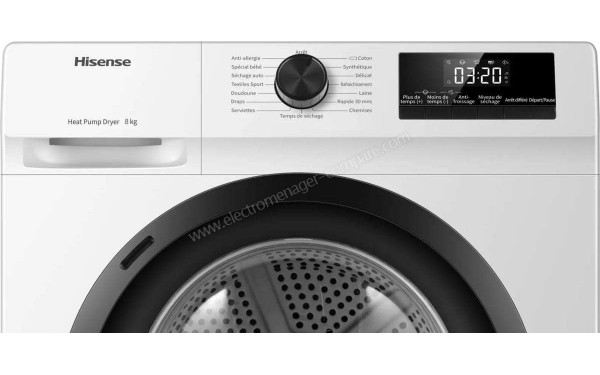 HISENSE DHQE802U - Panneau de commandes