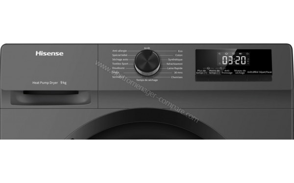 HISENSE DHQE900UTDC - Panneau de commandes