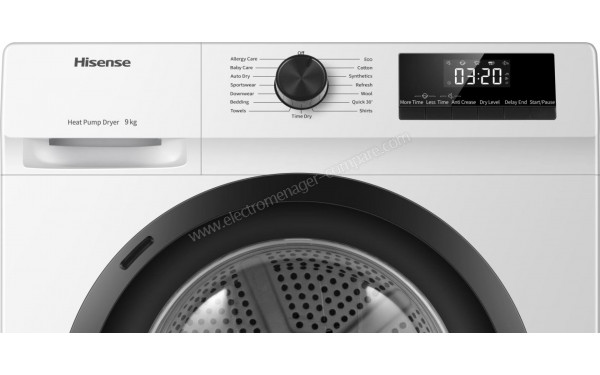 HISENSE DHQE900UWDC - Panneau de commandes