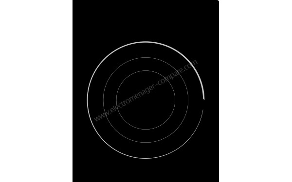 HISENSE E6322C - Zoom sur un foyer radiant