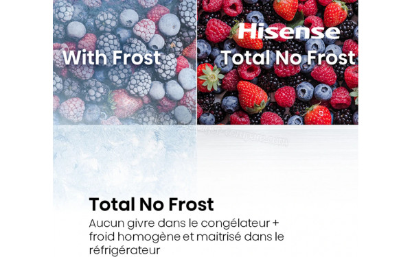 HISENSE FL372BIE - Technologie Total No Frost