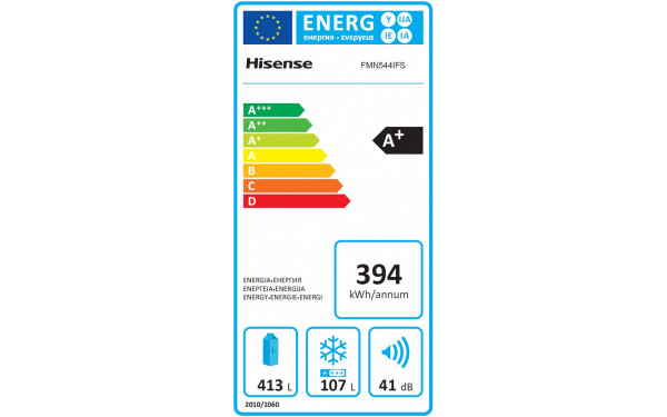 HISENSE FMN544IFS - &Eacute;tiquette &eacute;nergie