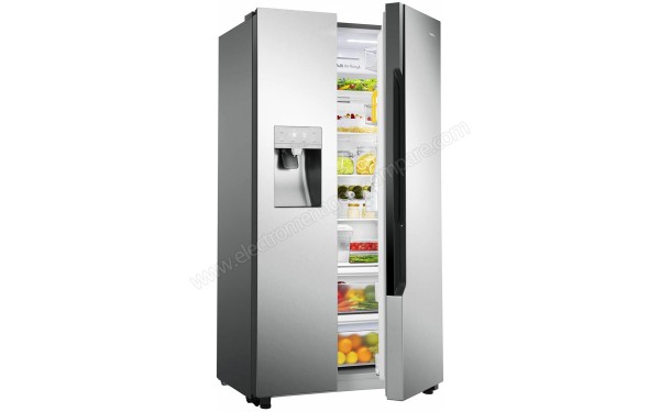 HISENSE FSN535T20C - Vue 3/4 gauche porte ouverte