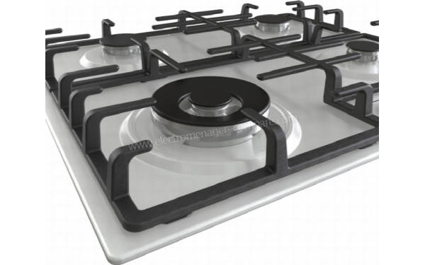 HISENSE GM663XB - Zoom sur les foyers &agrave; gaz