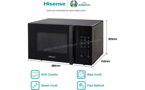 HISENSE H23MOBS5HG - Dimensions