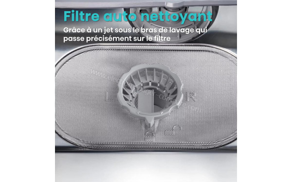 HISENSE HBU5A6360BXD - Filtre auto nettoyant