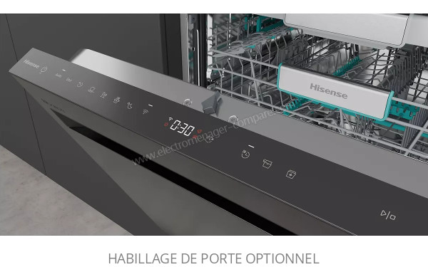 HISENSE HBU5A6360BXD - Panneau de commandes
