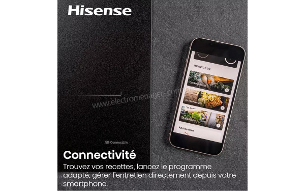 HISENSE HEH8443BSRWF - Application pour smartphones ou tablettes