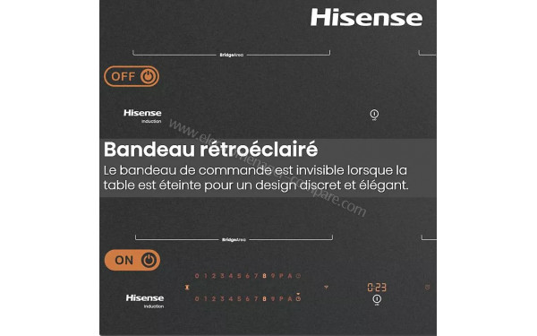 HISENSE HI6443SRWF - Bandeau r&eacute;tro&eacute;clair&eacute;