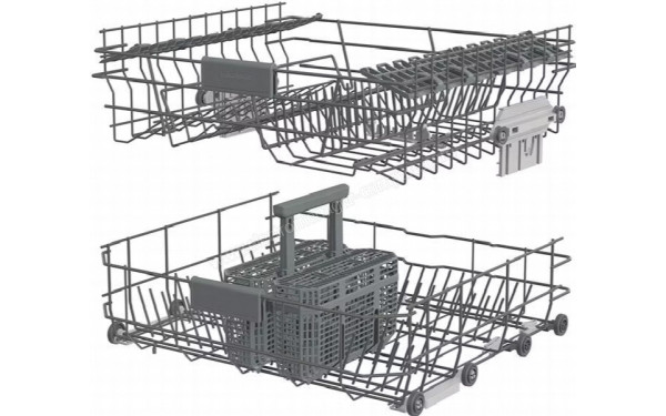 HISENSE HS642D60X - Vue du panier inf&eacute;rieur et sup&eacute;rieur