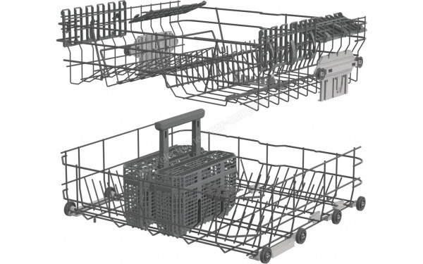HISENSE HS642D90X - Vue du panier inf&eacute;rieur et sup&eacute;rieur