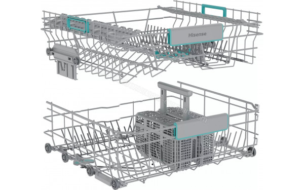 HISENSE HS672B90B - Vue du panier inf&eacute;rieur et sup&eacute;rieur