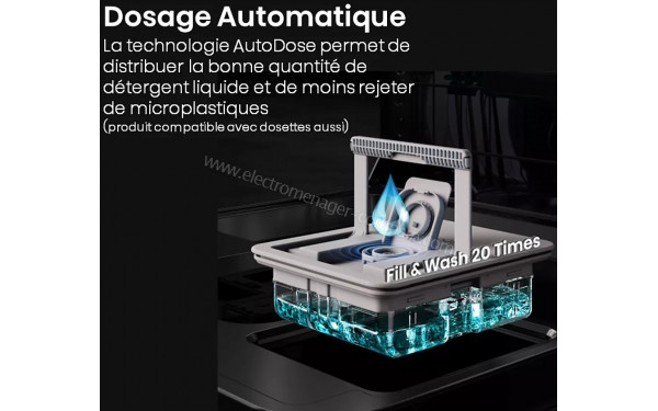 HISENSE HS693A90ADBX - Technologie AutoDose