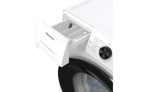 HISENSE HWGE8141V - Zoom sur le tiroir lessiviel