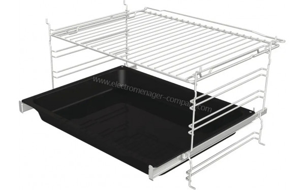 HISENSE O64213EPBG - Vue de la grille, du l&egrave;chefrite et des rails