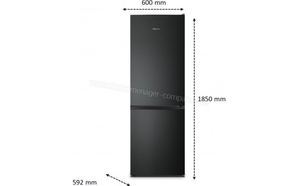 HISENSE RB390N4AF10 - Dimensions