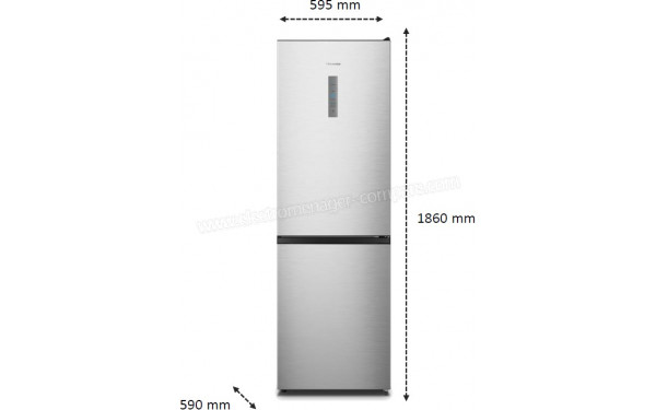 HISENSE RB395N4BCE - Dimensions