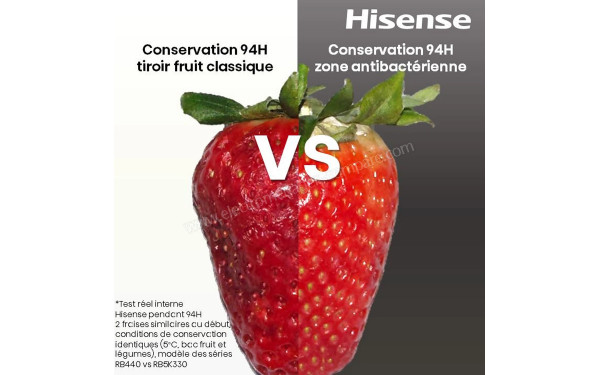 HISENSE RB3K330SAIC - Mise en situation