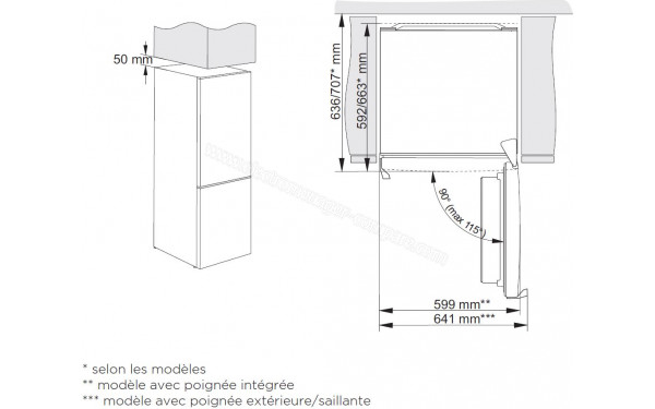 HISENSE RB434N4AC2 - Sch&eacute;ma technique