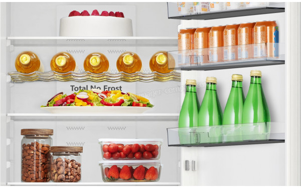 HISENSE RB440N4ACA - Vue de l'int&eacute;rieur partie r&eacute;frig&eacute;rateur