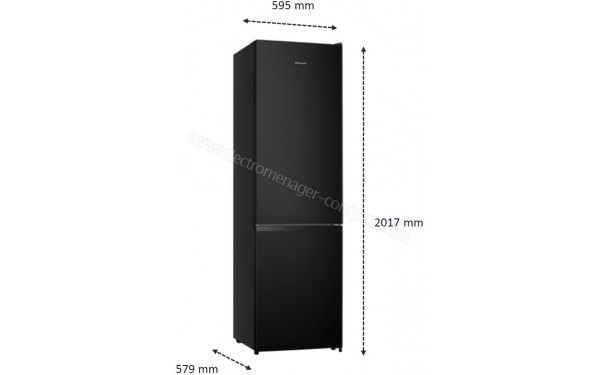 HISENSE RB440N4AFC - Dimensions