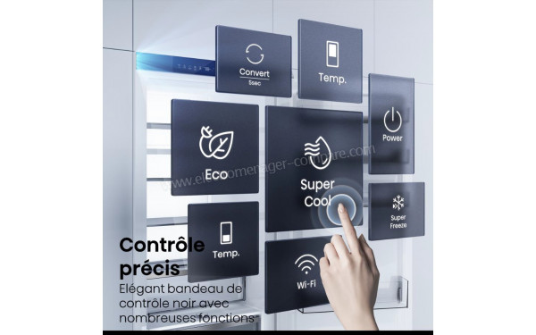 HISENSE RB5B250SSWD1 - Contr&ocirc;le pr&eacute;cis