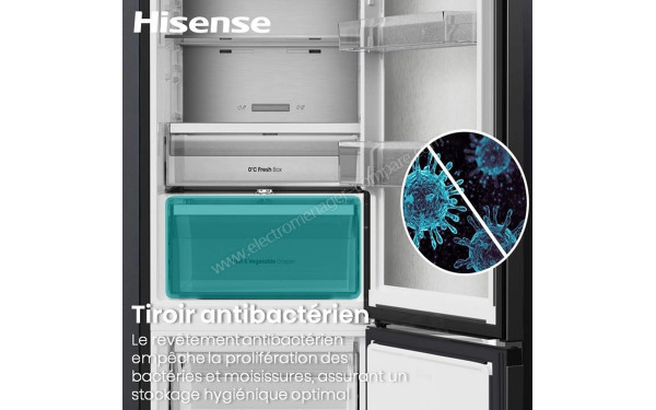 HISENSE RB5P410SACC - Bac fra&icirc;cheur