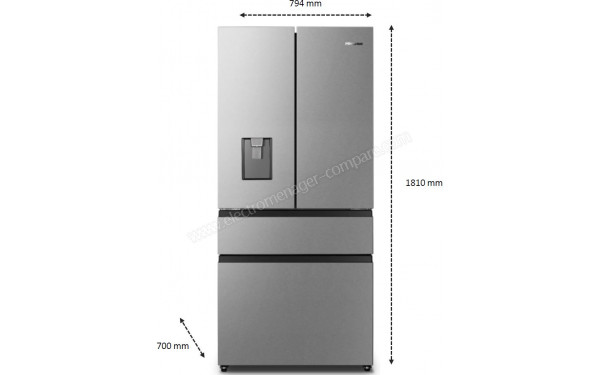 HISENSE RF540N4WIE - Dimensions