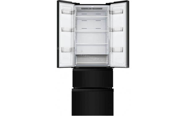 HISENSE RF632N4BBF - Vue de l'int&eacute;rieur partie r&eacute;frig&eacute;rateur