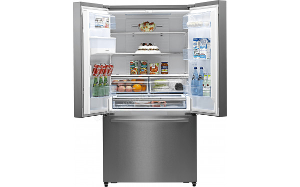 HISENSE RF697N4BSF - Vue de l'int&eacute;rieur partie r&eacute;frig&eacute;rateur
