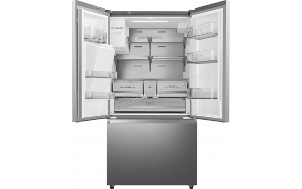 HISENSE RF793N4AIF - Vue de l'int&eacute;rieur partie r&eacute;frig&eacute;rateur