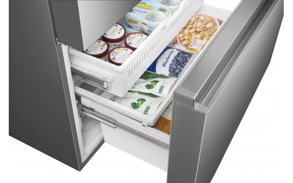 HISENSE RF793N4AIF - Vue de l'int&eacute;rieur partie cong&eacute;lateur