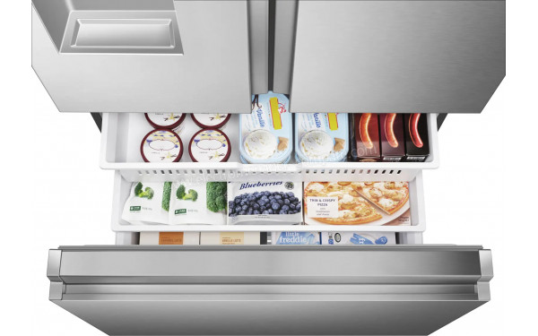 HISENSE RF793N4AIF - Vue de l'int&eacute;rieur partie cong&eacute;lateur