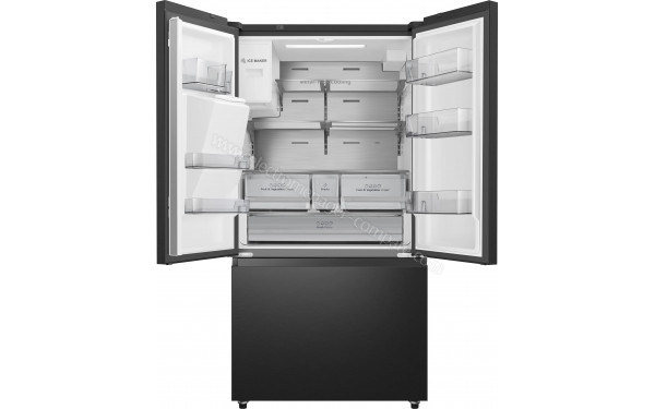 HISENSE RF793N4SAFF - Vue de l'int&eacute;rieur partie r&eacute;frig&eacute;rateur