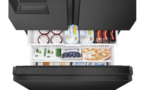 HISENSE RF793N4SAFF - Vue de l'int&eacute;rieur partie cong&eacute;lateur