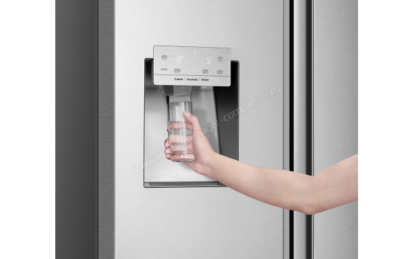 HISENSE RF793N4SASE - Distributeur d'eau fra&icirc;che/gla&ccedil;ons/glace pil&eacute;e